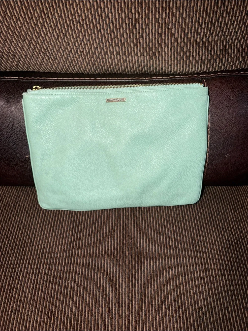 Rebecca Minkoff sea foam Htf pouch
